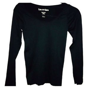 Love & Charm - Black Long Sleeve Top